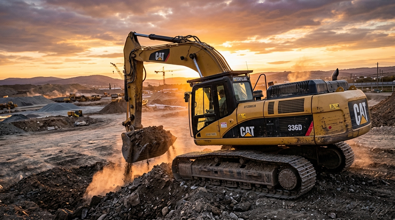 excavator overheating